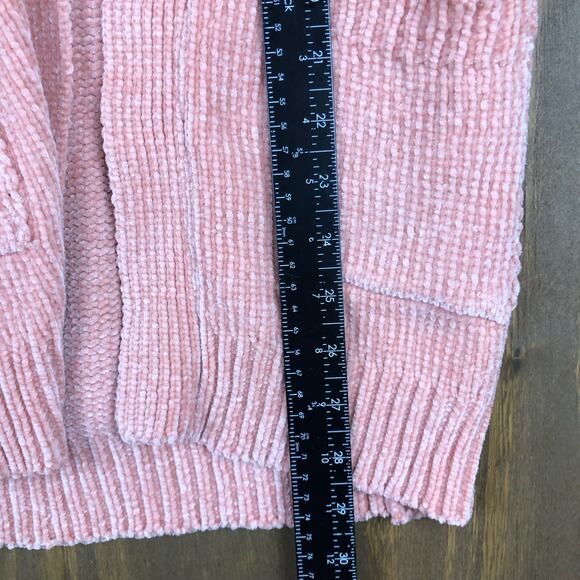 Bobbie Brooks Womens Sweater Pink Cardigan Soft Knitted Comfort Warmth Small - Picture 7 of 11